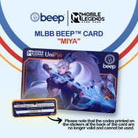 beep x MLBB: MIYA - the voucher/ code at the back of the card is no longer valid and cannot be used