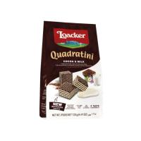 Loacker Quad Cocoa & Milk 125g
