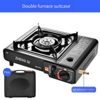 【with case】USJE original butane gas stove portable gas stove yateng outdoor portable stove butane stove original bank camping stove portable camping cooking set single burner gas stove sale