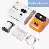 Phomemo M110 Bluetooth Thermal Label Printerinkless Portable  Label Maker For Clothing Supermarket Catering Price Tag Wireless BarcodeWaterproof Sticker