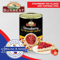 Sunbest Pie Fillings And Toppings Strawberry 595g