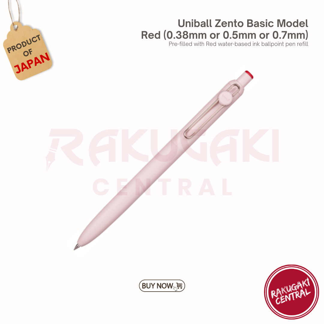 Uniball Zento Basic and Standard Models Pens