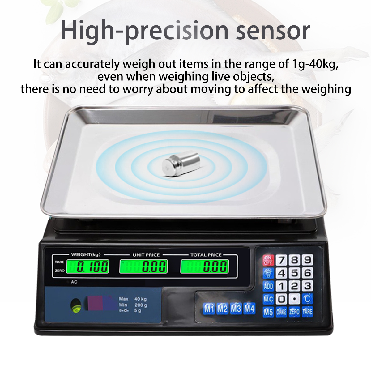 Electronic scale Fruit scale Price calculation scale Portable