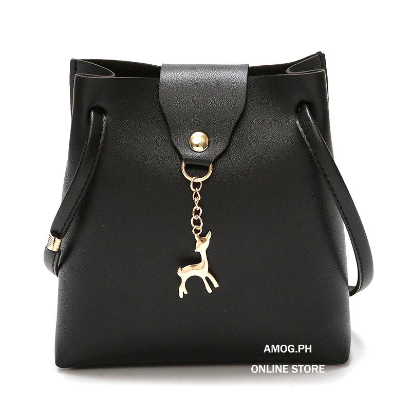 AMOG Korean Deer Shoulder Sling Bag Shoulder Bag