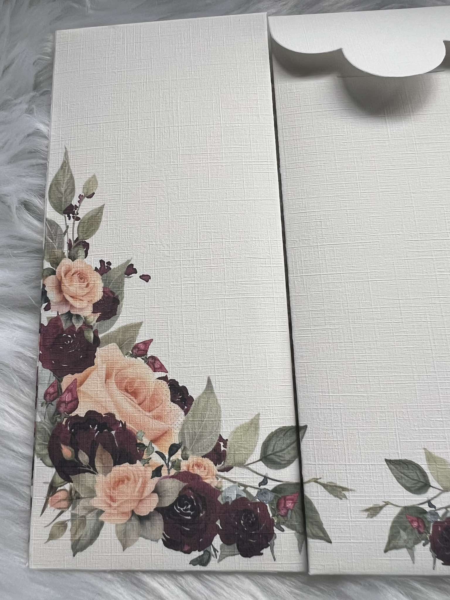 10pcs. Printed Stylish Refined Money Wedding Envelope versatile use for wedding or birthday occasion fits peso bill