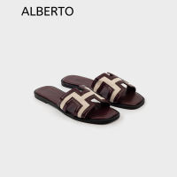 ALBERTO Womens Avery Flat Sandals