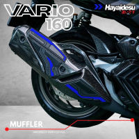 Hayaidesu Muffler Body Protector Cover for Honda Click 160