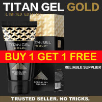 【BUY 1 GET 1 FREE】100% original Russian Titan Gel Gold Intimate Gel Sex Products for Adults Increased Male Potency Penis Enlargement Cream Big Dick Enhancer Men Enlarge Cream Time Delay Ejaculation Prevent Premature Long Lasting Stronger Orgasm 50ml