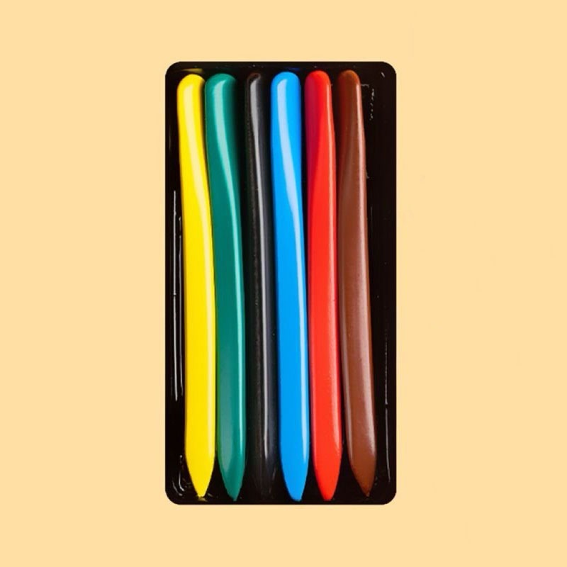 48 Colors plastic Crayons Painting Set For Kids Safe Non-Toxic coloring Set Not Dirty Hand Crayons Hindi Napuputol Crayola