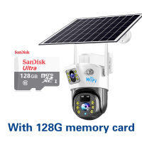 MYHYPERGEAR V380 pro solar Cctv Camera  with 4G/Wifi 8MP Sim Card Solar CCTV Camera Outdoor Wireless Cctv 360 Panorama 1080P Ultra HD Infrared Night Vision Monitor Low Power WIFI PIR IP Security Camera Waterproof PTZ Outdoor Camera