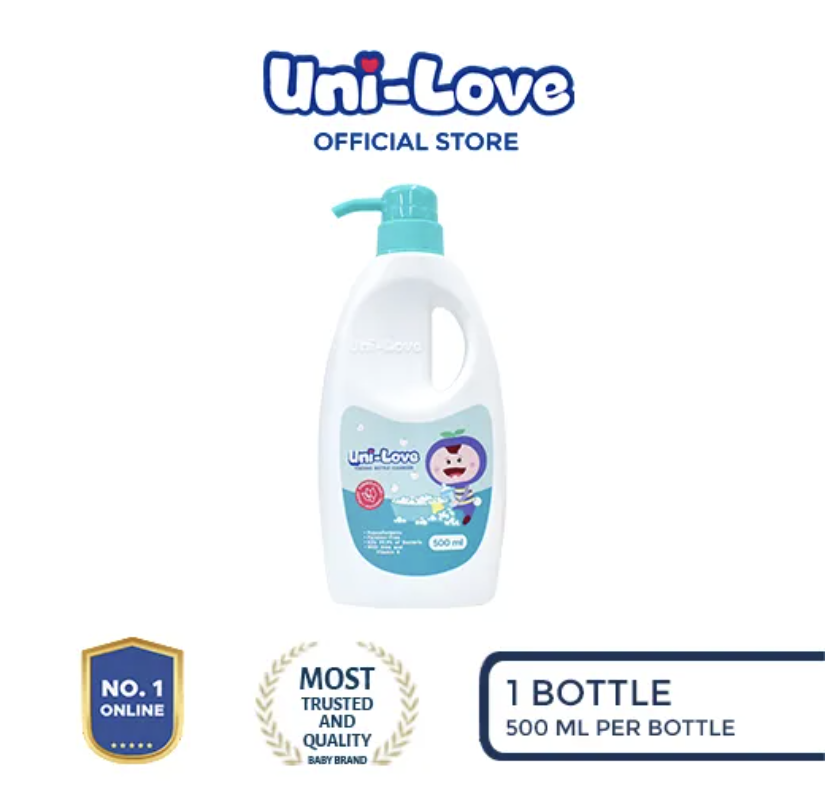 Uni-Love Baby Bottle Cleanser 500ml (Bottle) Bottle of 1