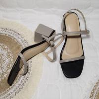 JOPHIEL Franchesca TRI-COLOR 2.5inches Block Heels Sandals for Women HIGH QUALITY LOCALLY MADE