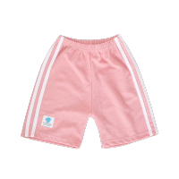 LJMOFA Sports Shorts for Kids 3-11 Yrs Loose Elastic Waist Colorful Casual Unisex Shorts for Boy Girl