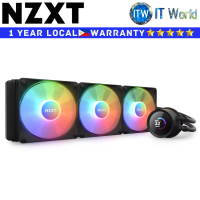 NZXT CPU Cooler Fan Kraken 360 RGB 360mm AIO Liquid Cooler with LCD Display (Black | White) | itw