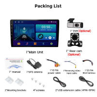 GEARELEC 7/9/10 Inch Android Car Stereo Radio Bluetooth WiFi GPS Navigation Head Unit With 48 Themes Options Carplay