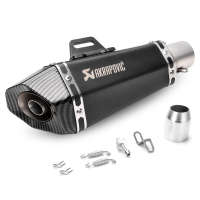 Original Akrapovic muffler Pipe 38mm-51mm Universal 51mm exhaust pipe for Motorcycle