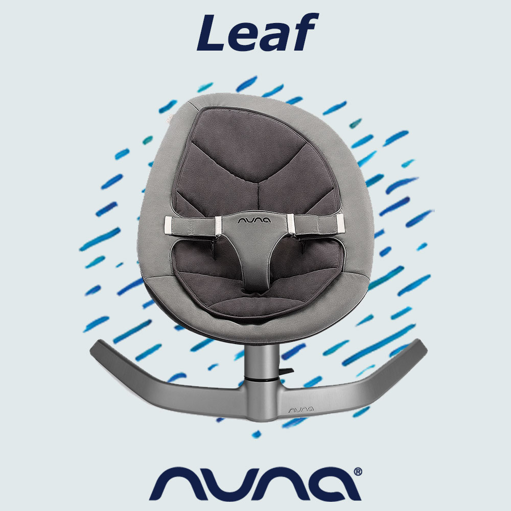 Nuna Leaf Swing Bouncer for Baby Newborn to 130lbs 58kgs