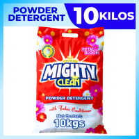 10 KILOS Mighty Clean Detergent Powder Detergent Premium 10 KILOGRAM SACK - JUMBO SACK RED 10 KGS