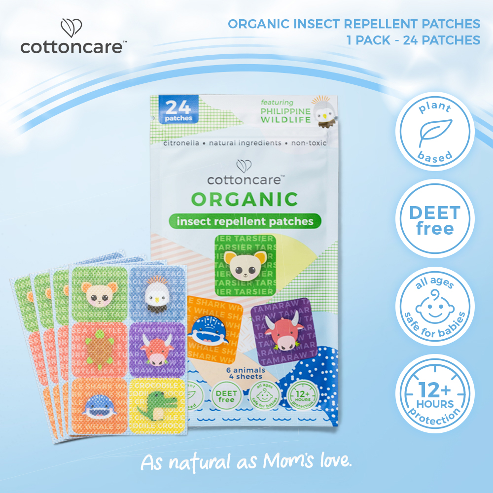 Cottoncare™ Organic Citronella Patch Sticker Central Drug Free