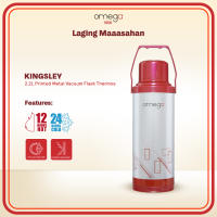 [ TOP PICK ] Omega Houseware Kingsley 2.2L Metal Vacuum Flask Thermo – 12hr Heat Retention