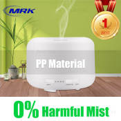 500ML Cool Mist Humidifier with 7 Colors LED Lights