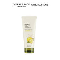 The Face Shop Herb Day 365 Master Blending Facial Foaming Cleanser Lemon and Grapefruit
