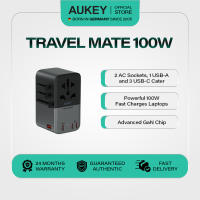Aukey 100W GaN Universal Adapter Gray