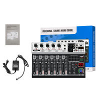 NEW BAXS Mixer with equalizer 4 channel 16 DSP MX04BT built-in EQ microphone audio mixer efek/fungsi perekaman Mendukung kinerja hiburan rumah konser original mixer with Bluetooth/USB/MP3/PC audio video mixer for vlogging