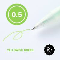 Muji Smooth Gel Ink Ballpoint Pen KNOCK TYPE (0.3mm 0.5 mm)  [AVAILABLE IN 16 COLORS]