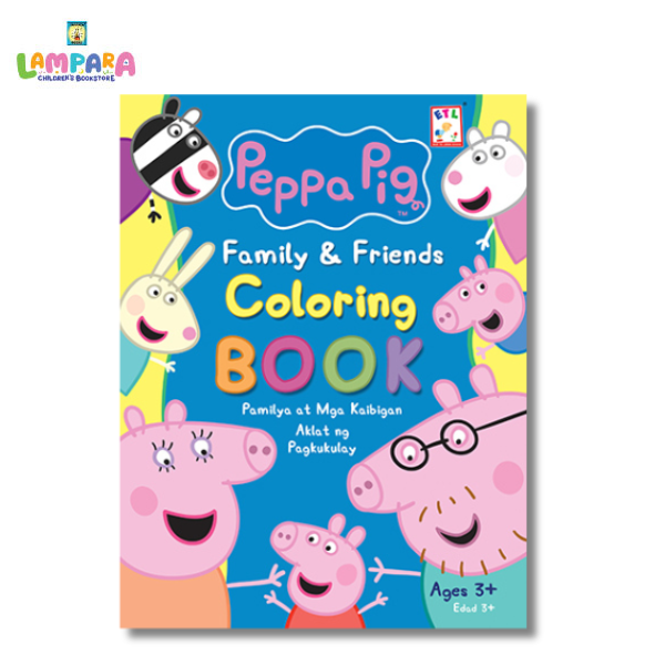 Peppa Pig Family and Friends Coloring Book