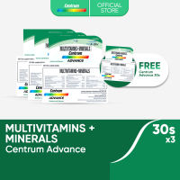 [BUY 3 GET 1] Buy Centrum Advance 30s x3 get FREE Centrum Advance 30s