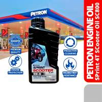 Petron Sprint Scooter Oil SC800 Fully Synthetic SAE 10W40 JASO MB / API SN (800ml)