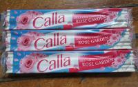 With coins Calla Detergent Bar with Fabric Conditioner (rose garden floral fresh blue)