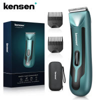 Kensen Body Hair Trimmer For Men  Private Hair Shaver Electric Groomer Waterproof Hair Trimmer With LED Lighting Body Grooming S10