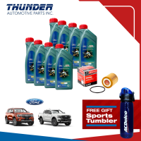 Ford 5W-30 Castrol Fully Synthetic Change oil Bundle for Ford Ranger/Everest/Raptor 2.2/3.2/2.0L