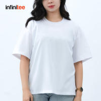 Infinitee Boxy Cropped Oversized Shirt For Men Women Plain Crop Cotton Top Tops T Shirt Tshirts Tee