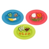 EsoGoal Baby Silicone Placemat Suction Plates One-Piece Feeding Dishes Bowl Oval Shape   - Intl August 2018 - 4 EsoGoal Baby Silicone Placemat Suction Plates One-Piece Feeding Dishes Bowl Oval Shape   - intl - 4