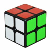magic Cube Yongjun Guanpo Brain Teasers Speed Magic Cube 2x2 Puzzles YJ8317 Black Body