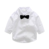 Wedding Party Infant Baby Formal Suits White Shirt+Coat+Pants Toddler Little Bride Dress - Intl August 2018 - 5 Wedding Party Infant Baby Formal Suits White Shirt+Coat+Pants Toddler Little Bride Dress - intl - 5