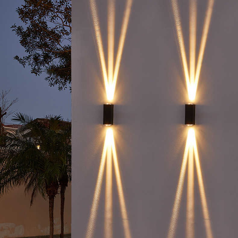 Outdoor Wall Light Waterproof IP65 LED Wall Lamp Aluminum Wall Sconces for Modern Home Garden Lighting Corridor Courtyard Porch Decoration Lights