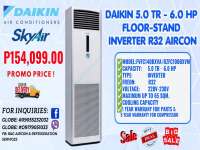 🎉BRAND NEW DAI.KIN 6.0 HP - 5.0 TR TOWER FLOOR - STAND INVERTER AIRCON R32  RAINY DAYS PROMO 2026🎉