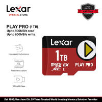 Lexar Play Pro 256GB/512GB/1TB MicroSDXC Up to 900MB/s Read & 600MB/s Write Memory Card