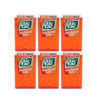 Tic Tac Orange Flavored Candies 14.5g - pack of 6