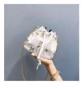 Lucky7 Korea Fresh Lace Bucket Bag - Mini Sling