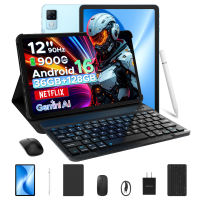 DOOGEE U12 12″ Gemini AI Android 16 9000mAh Battery 36(6+30)+128GB ROM 90Hz 2K Display Netflix Widevine L1 Tablet UNISOC T7255 Free Bluetooth Keyboard + Mouse + Case + Stylus Sulit For Students Work Gaming