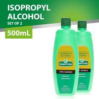 Green Cross Isopropyl Alcohol 70% Solution Set of 2 (500 mL)