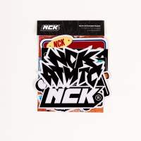 Nick Automatic ″NCK STICKER PACK″ 10pcs Waterproof Eco Solvent Stickers - Sticker Pack