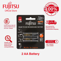 Fujitsu AA HR-3UTHC (2B) TW (x2) 1.2V 2450mAh NiMH Premium High Capacity Low Self Discharge Rechargeable Battery
