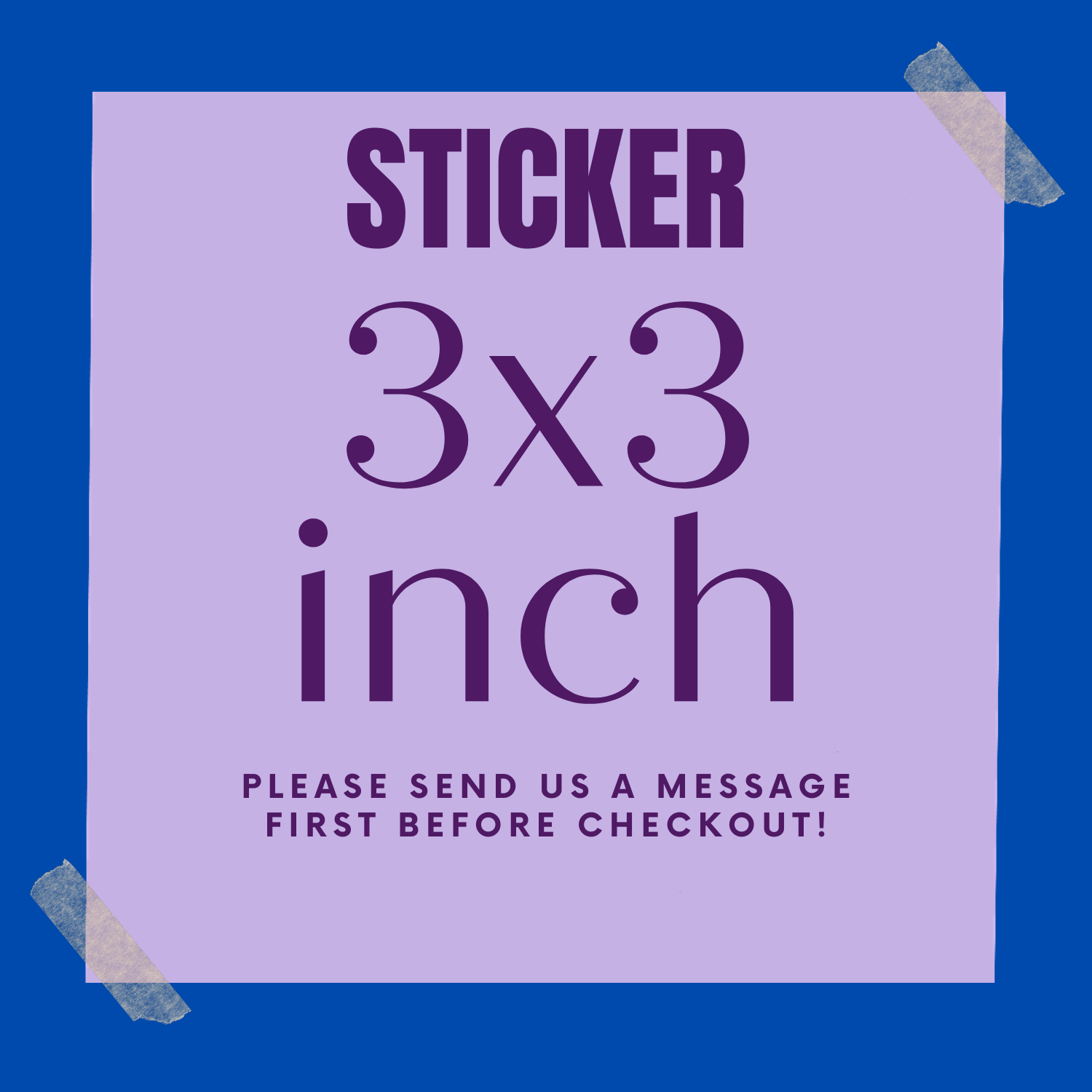 50pcs Personalized THANK YOU Card/Sticker