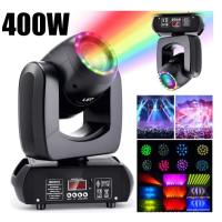 MINSINE 150-400 Watts Moving Head Beam Light RGBW 4 IN 1 Disco Lights with gobo and prism for DJ Party and decoration